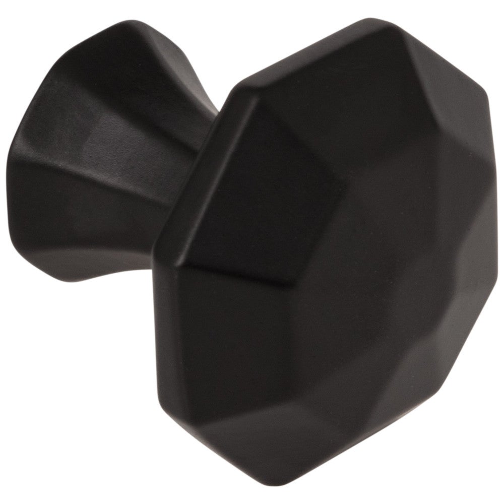 1-1/4" Overall Length Satin Nickel Octagonal Wheeler Cabinet Knob