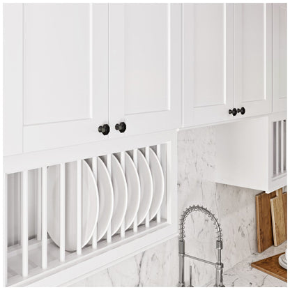 1-1/4" Overall Length Satin Nickel Octagonal Wheeler Cabinet Knob