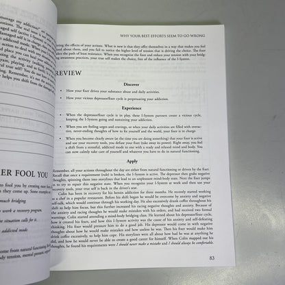 MIND-BODY WORKBOOK FOR ADDICTION Effective Tools Substance Abuse Recovery Book