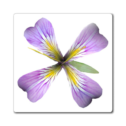 Purple Flower Magnets