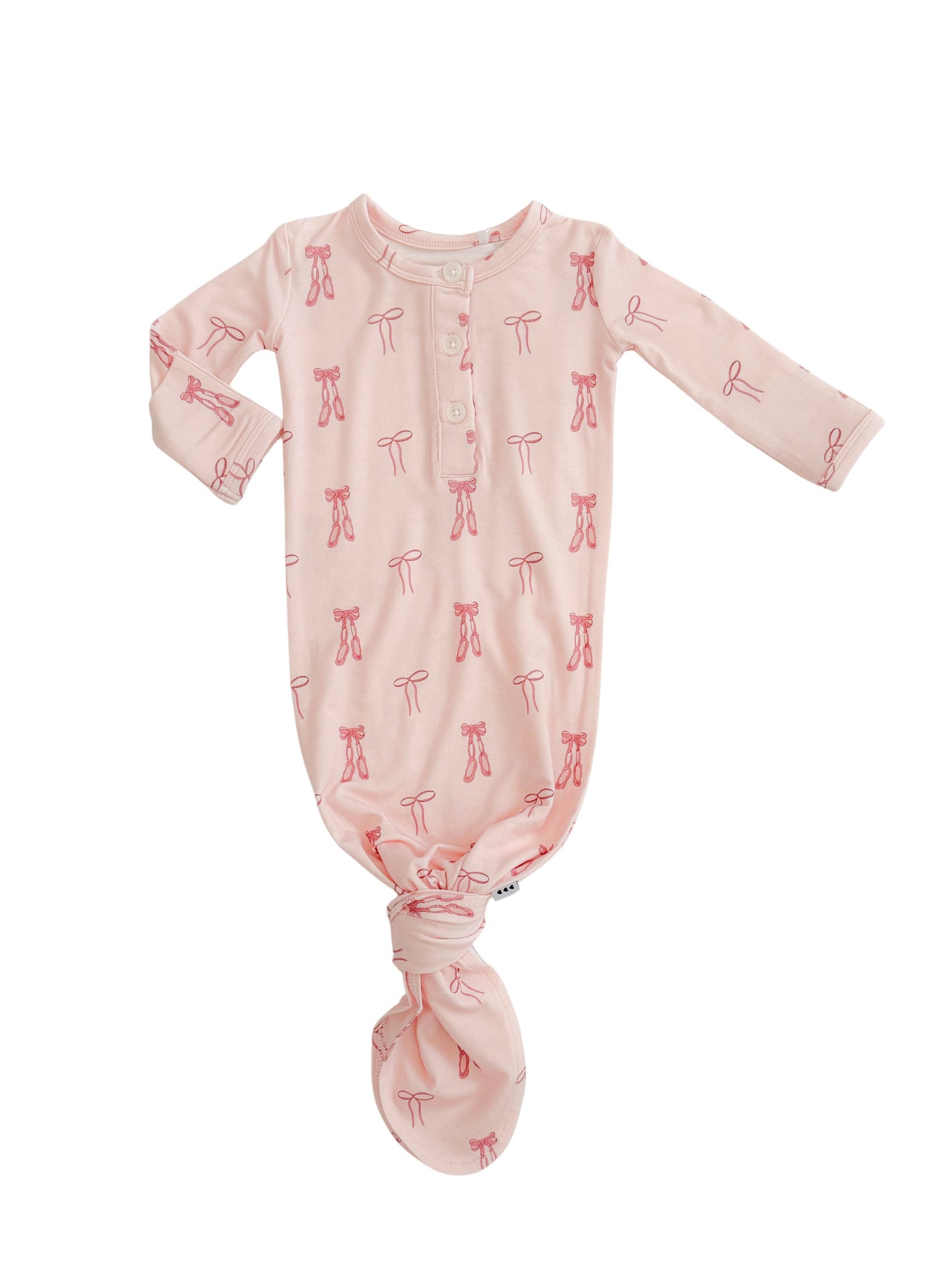 Ballet Blush Knotted Gown