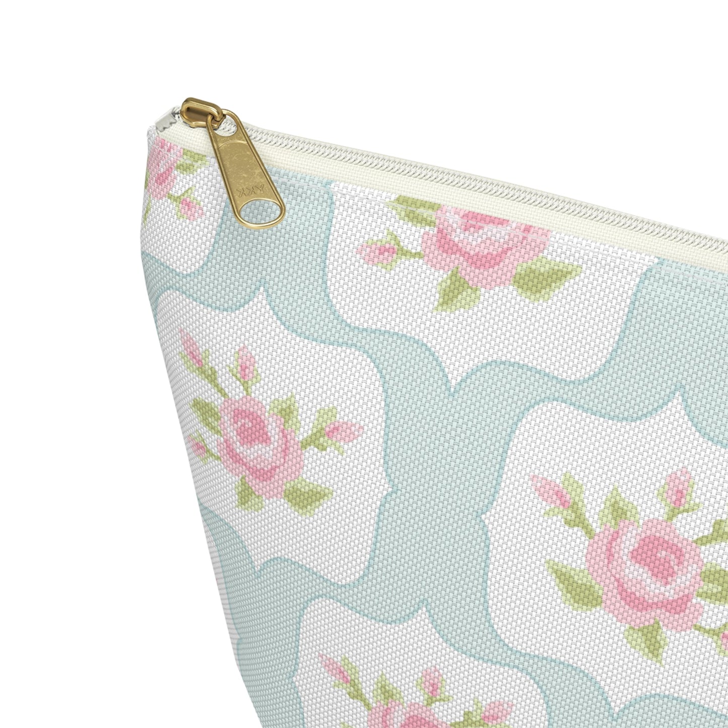 Customizable: Chic Floral Accessory Pouch, Makeup Bag, Cosmetic Case, Toiletries Organizer, Gift for Her