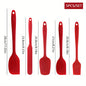 Versatile Silicone Spatula Set Bake Brush and More | Kitchen Essentials | Kitchen + Metal