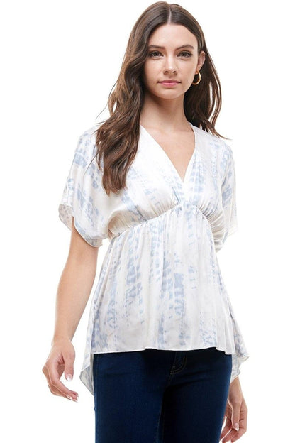 Flowy V-Neck Top with Relaxed Fit | Apparel | Kitchen + Metal