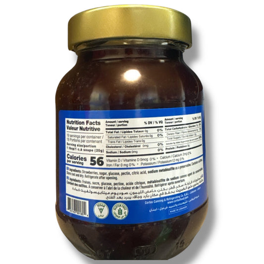 Cortas strawberry jam