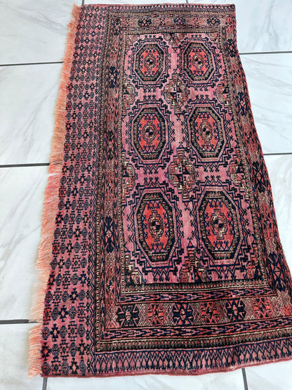 Saryk Turkmen Trapping Torba – 53″ x 25″