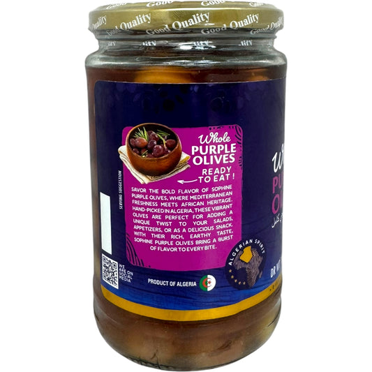 Premium Purple Olives - High-Quality Mediterranean Delicacy from ALBASHA Store