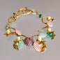 Sea Shells Deluxe Tumbler Charm Necklace