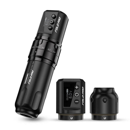 Dragonhawk Wireless Tattoo Pen Machine with 7 Stroke Length | Fold Pro