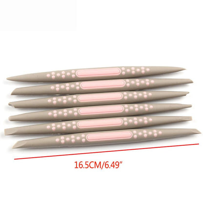 6PCS/Set Cake DIY Soft Silicone Carving Pen