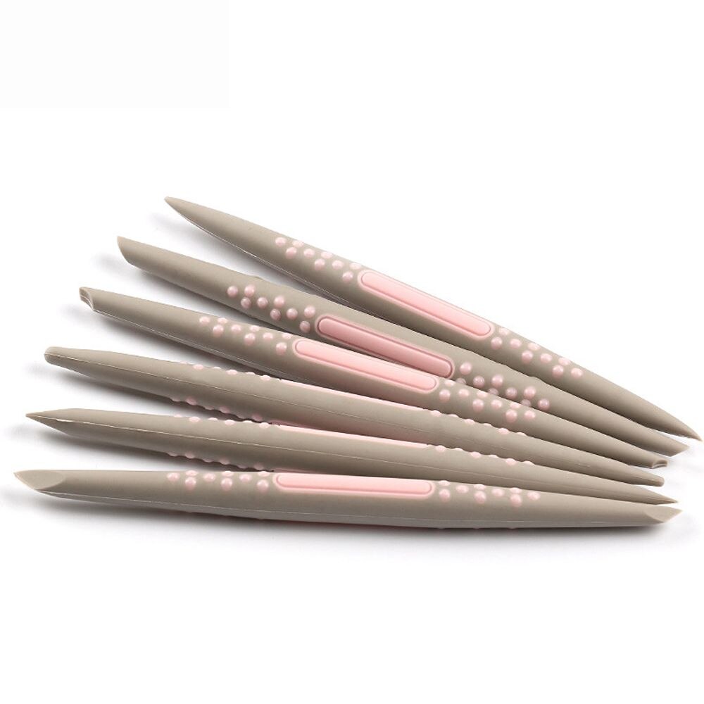 6PCS/Set Cake DIY Soft Silicone Carving Pen