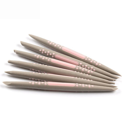 6PCS/Set Cake DIY Soft Silicone Carving Pen