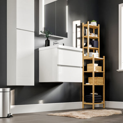 Eviva Glazzy Bath Vanity with Acrylic Top and Integrated Sink
