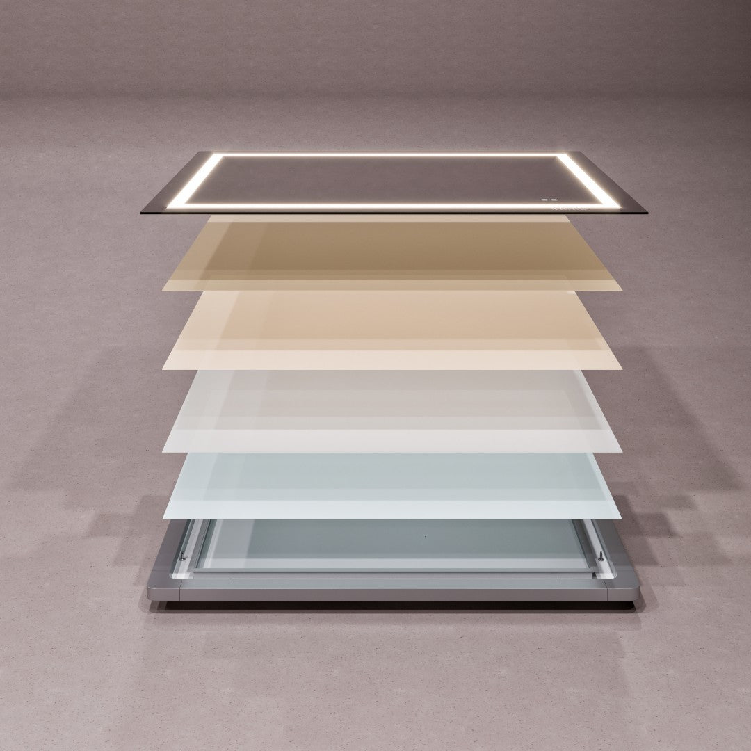 Eviva Glow Frameless Mirror