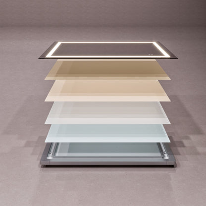 Eviva Glow Frameless Mirror