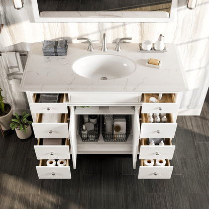 Eviva Elite Stamford Bath Vanity with Counter Top and Undermount Porcelain Sink (24"-72")
