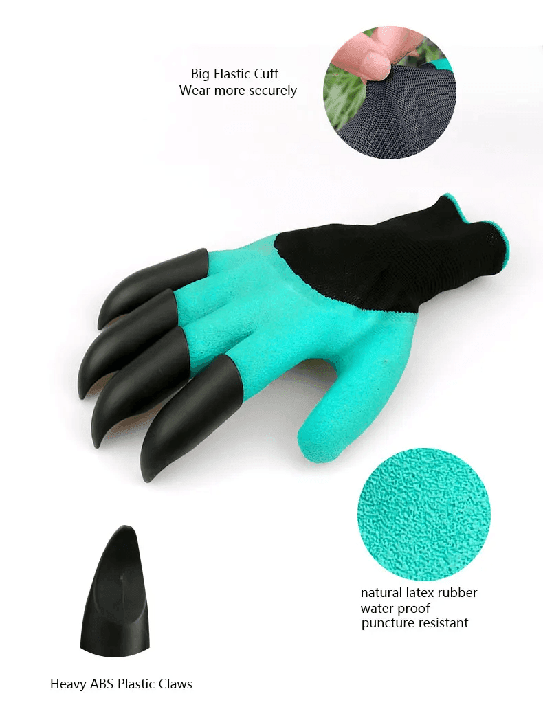 Gardening Gloves With Claws