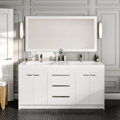 Eviva Sun Wooden Framed Mirror