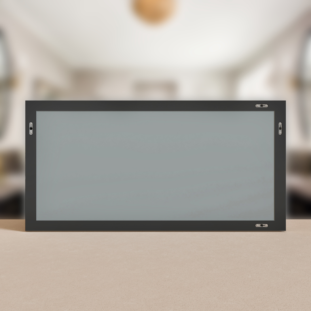 Eviva Aberdeen 72" x 30" Rectangular White Wooden Framed Mirror