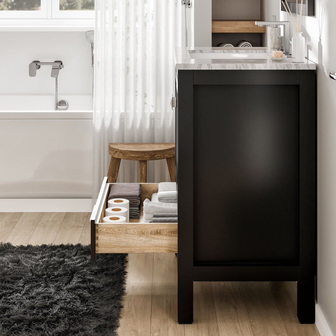 Eviva Aberdeen Transitional Bathroom Vanity (24"-72")