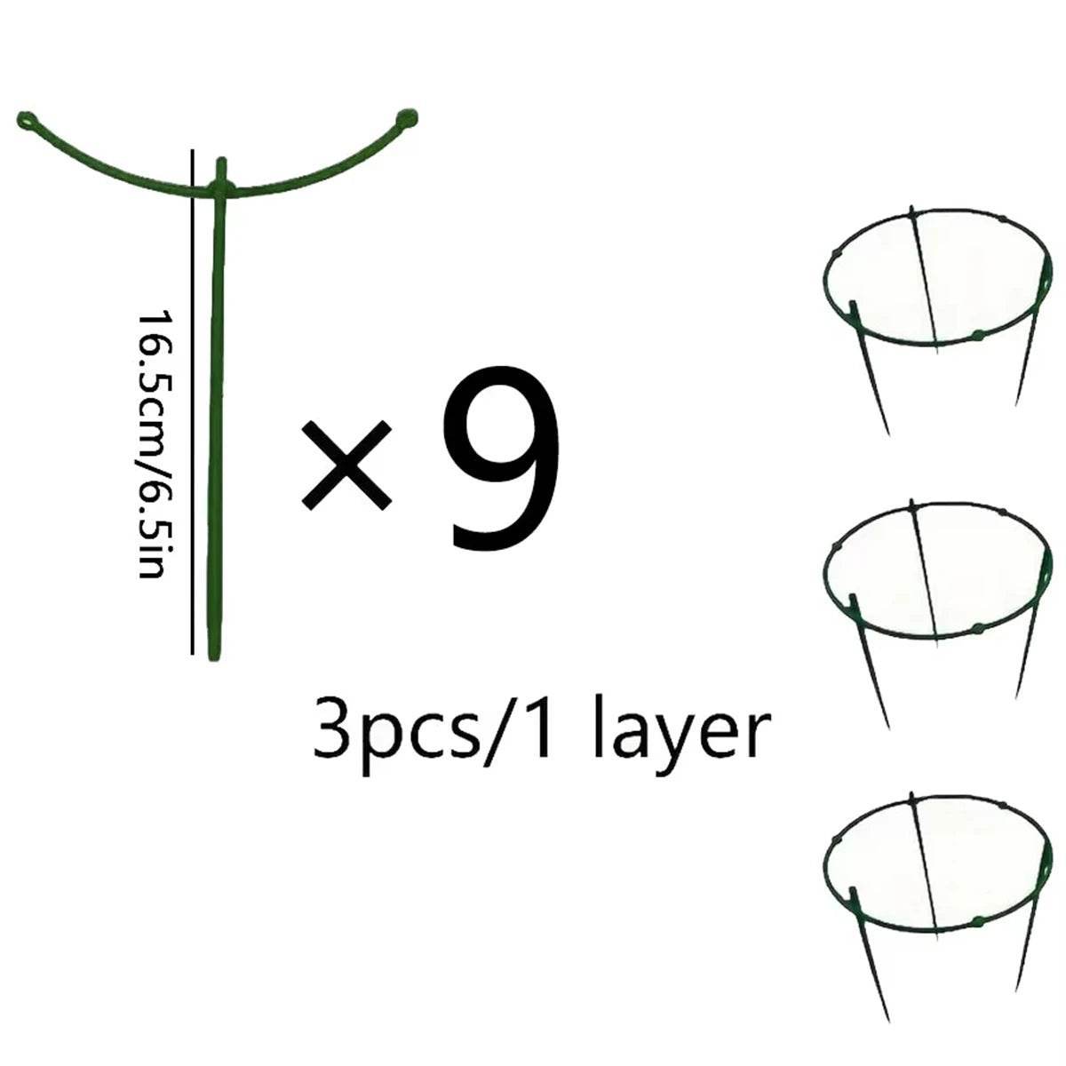 No-Fuss Plant Supports – Perfect for Flowers, Fruits & Veggies!