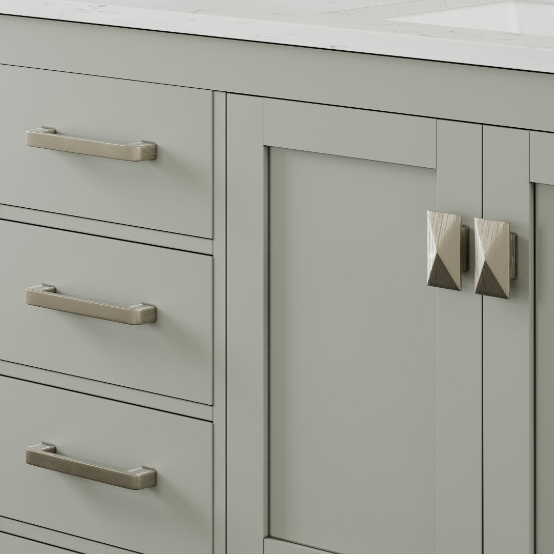 Eviva Aberdeen Bath Vanity with Counter Top and Undermount Porcelain Sink (24"-96")