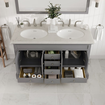 Eviva Elite Stamford Bath Vanity with Counter Top and Undermount Porcelain Sink (24"-72")