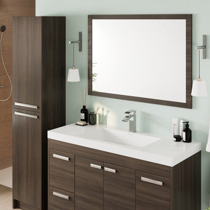 Eviva Lugano Bath Vanity with Acrylic Top and Integrated Sink (24"-84")