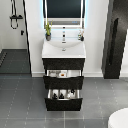 Eviva Victoria Bath Vanity with Acrylic Top and Integrated Sink (25"-32")