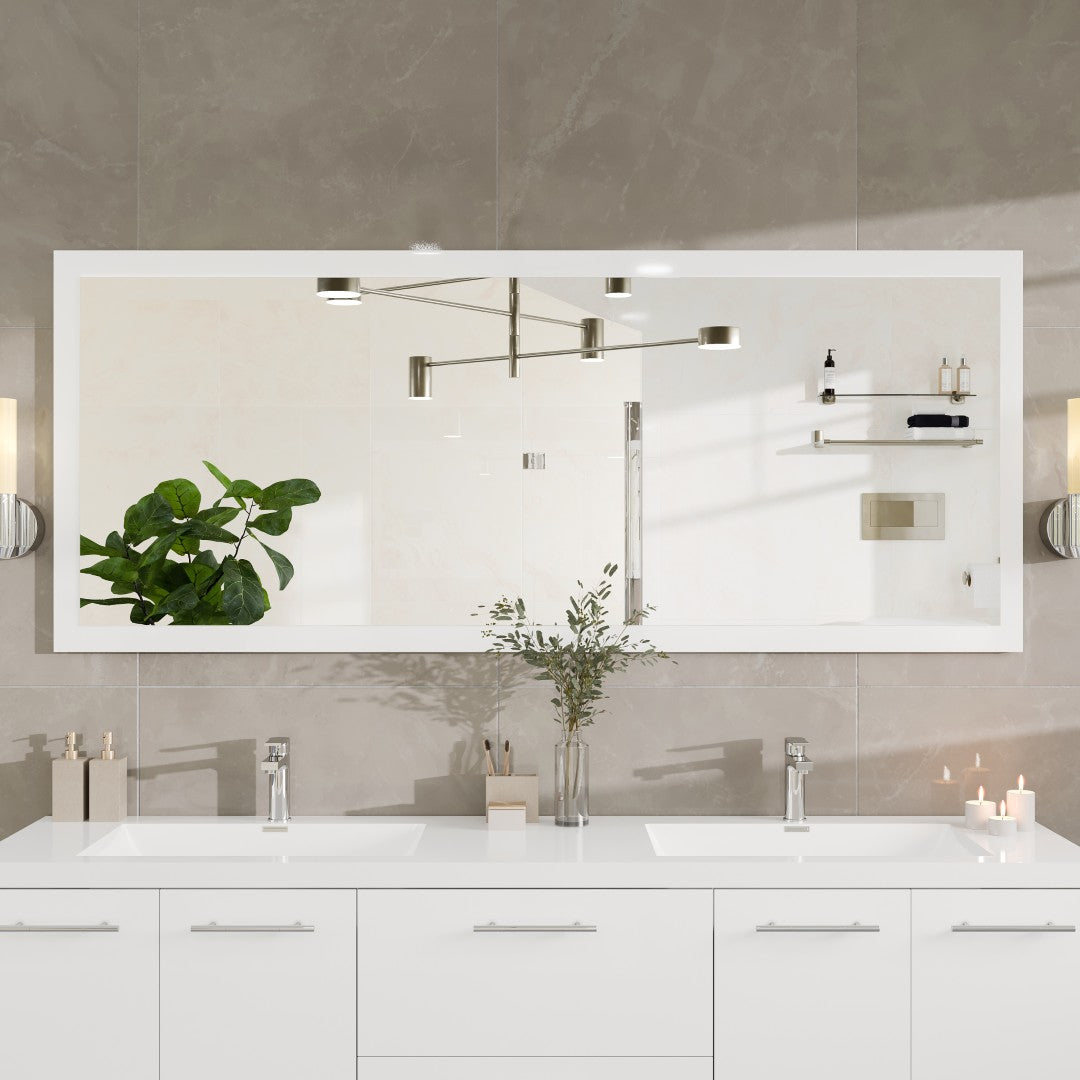 Eviva Sun Wooden Framed Mirror