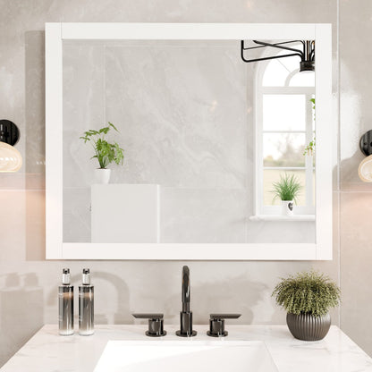 Eviva New York Wooden Framed Mirror