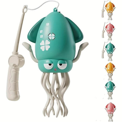 Electric Dancing Octopus Toy – Obstacle Avoidance, LED Lights, Music & Swing for Kids and Gifts