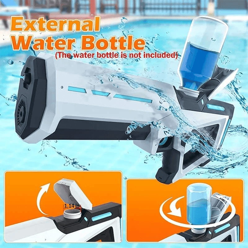 Automatic Electric Water Gun Suction Blaster for Summer Fun Outdoor