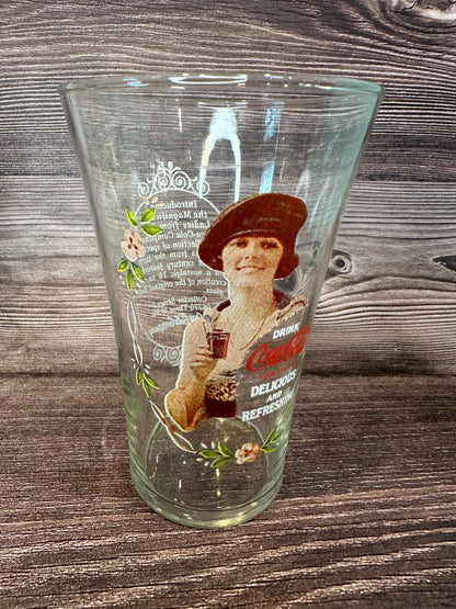 Vintage Coca Cola Magnificent Ladies Collector Series 1 Glasses