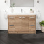 Eviva Lugano Bath Vanity with Acrylic Top and Integrated Sink (24"-84")