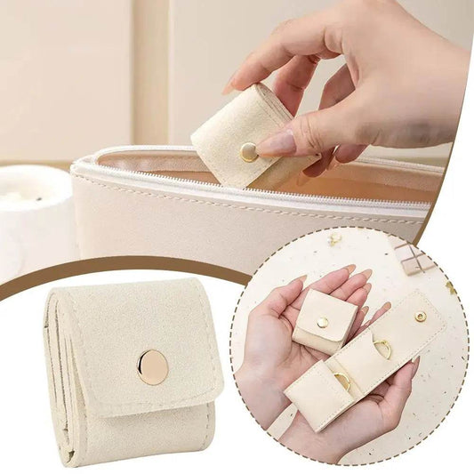 TravelSpark Mini Jewelry Bag – Compact & Secure Style