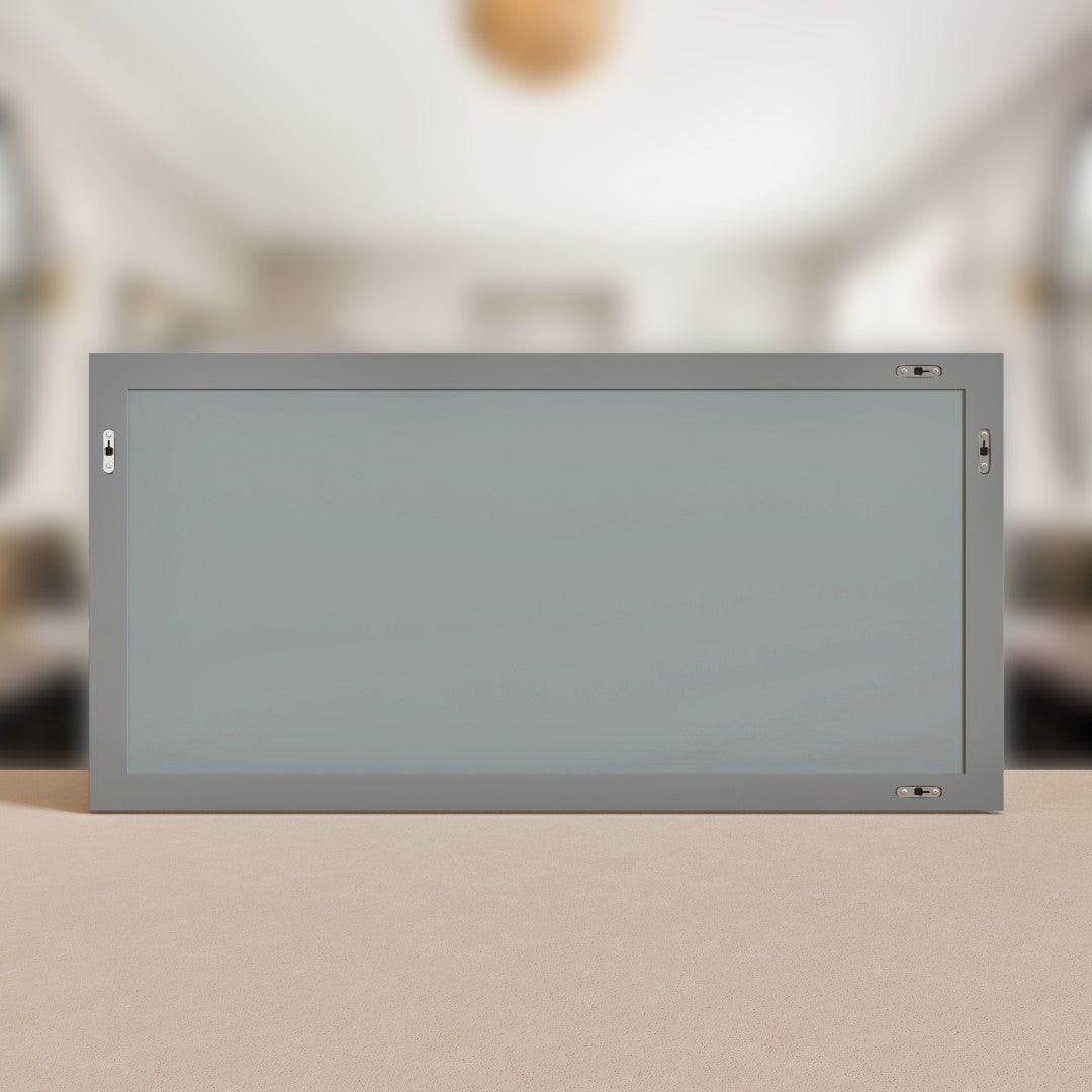 Eviva Aberdeen 72" x 30" Rectangular White Wooden Framed Mirror