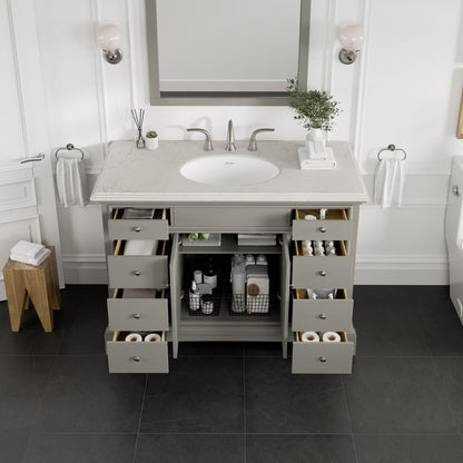 Eviva Elite Stamford Bath Vanity with Counter Top and Undermount Porcelain Sink (24"-72")