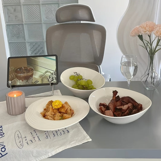 Premium Ceramic Dining Plates for Home  Restaurant Use