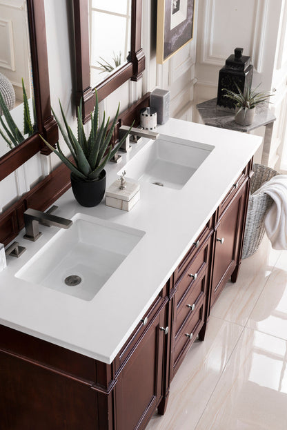 Brittany 60" Double Vanity Cabinet