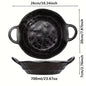 Elegant Ceramic Double Ear Plate Set for All Occasions