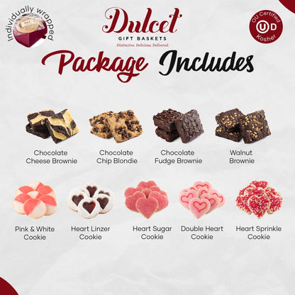 Classic Valentines Sweets Gift Basket