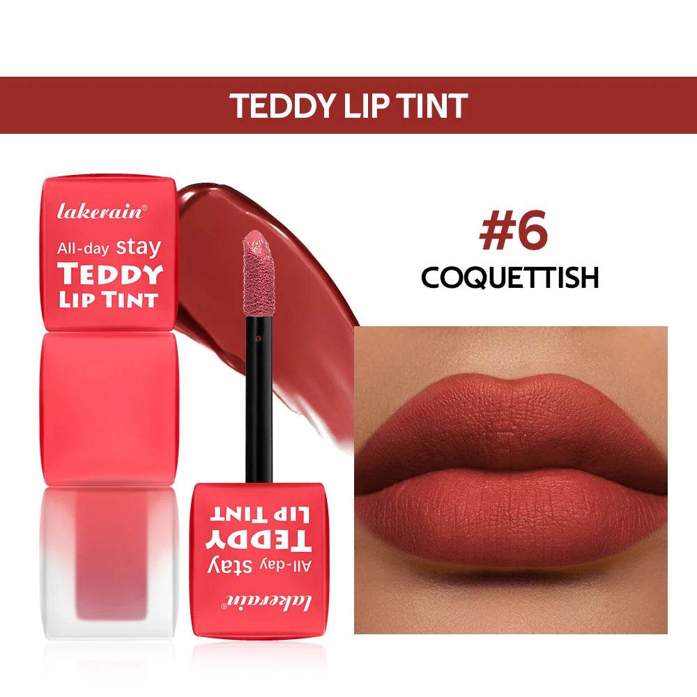 Teddy Tint PlushKiss – All-Day Velvet Lip Glam