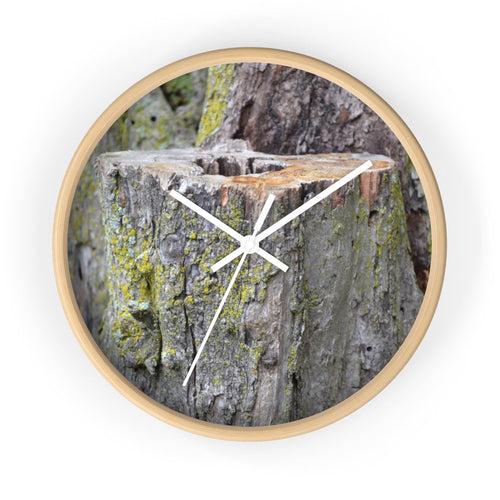 Tree Stump Wall clock