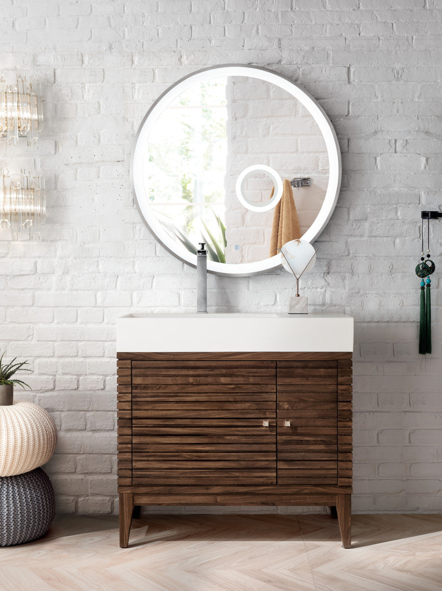 Linear 36" Single Vanity Cabinet