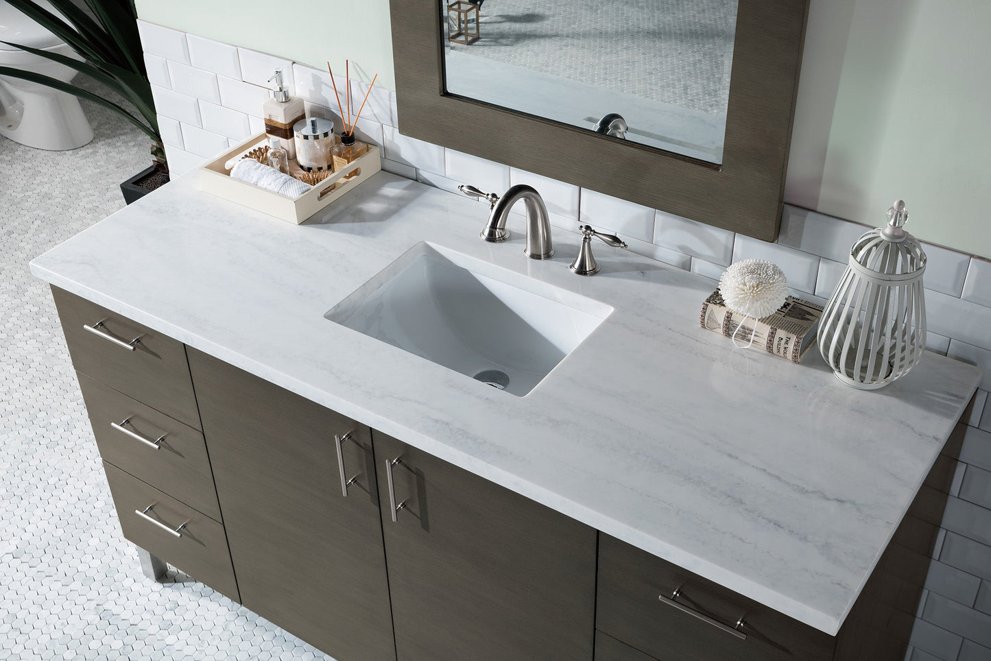 Metropolitan 60" Single Vanity Cabinet