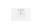 36" Single Top, 3 CM Silestone w/ Sink