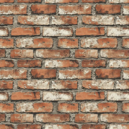 Authentic Aged Brick Facade