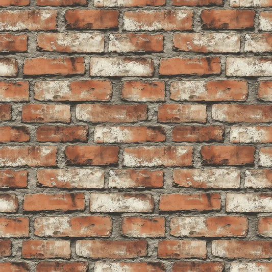 Authentic Aged Brick Facade