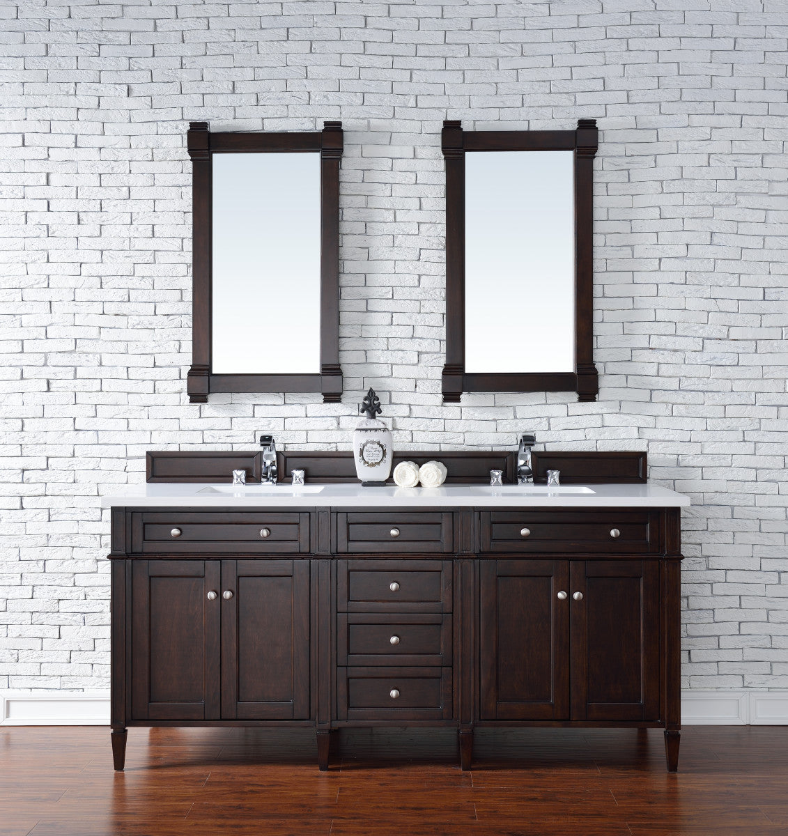 Brittany 72" Double Vanity Cabinet